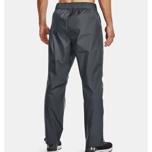 Under Armour  UA Stormproof Cloudstrike Rain Pants 1372658-012 Mens 5XL Gray New - Picture 2 of 7